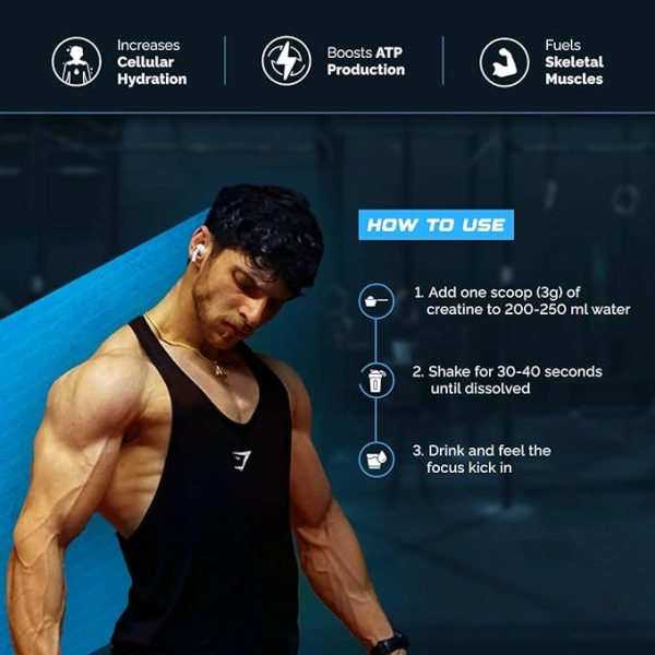 Wellcore - Pure Micronised Creatine Monohydrate (307g, 83 Servings) | Lab Tested | Fruit Fusion | Supports Athletic Performance and Power. - Image 4