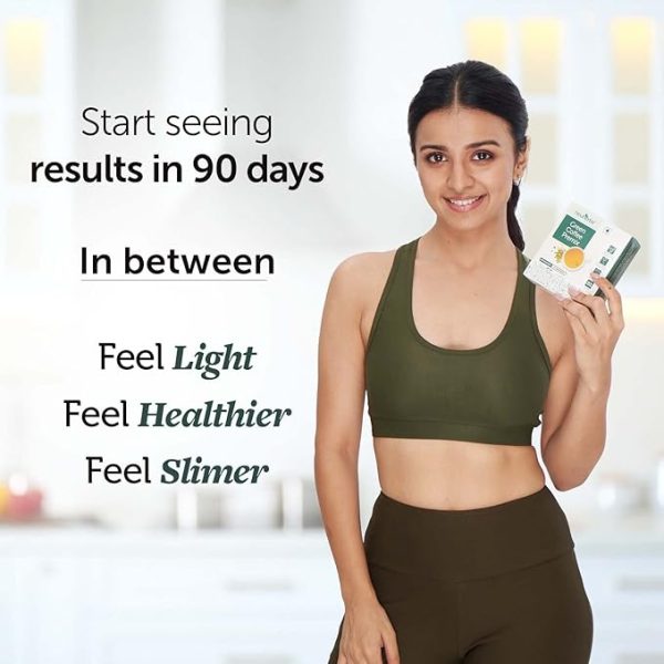 Neuherbs Green Coffee Premix | Coffee Beans Extract With Chlorogenic Acid | For Weight Loss | Easy to carry & consume 30 Sachet (Lemon Flavored) Just For Pre order - Image 2
