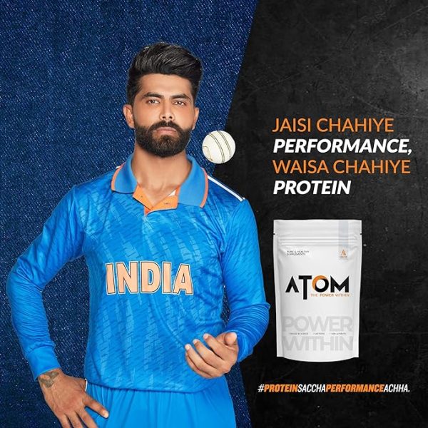 AS-IT-IS ATOM Whey Protein Isolate 1kg | 30g protein, 6.1g BCAA & 13g EAA | Ultra Pure-Fast Acting Protein | Double Rich Chocolate Flavor. Just For Pre order - Image 4