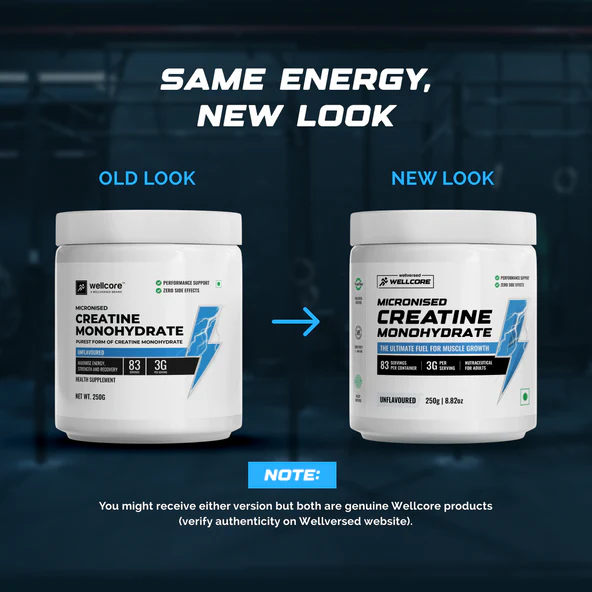 Wellcore - Pure Micronised Creatine Monohydrate Powder (Unflavoured, 83 Sevings) | Rapid Absorption | Enhanced Muscle Strength & Power - Image 7