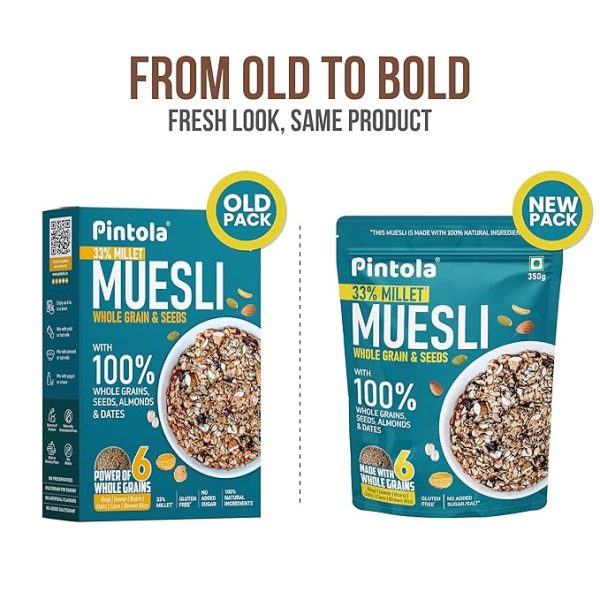 Wholegrain & Seeds Muesli with 33% Millet & 74% Whole Grains Just for pre order. - Image 3
