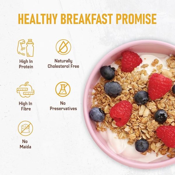 Dark Chocolate & Cranberry Muesli with 25% Millet & 60% Whole Grains Just for pre order. - Image 5